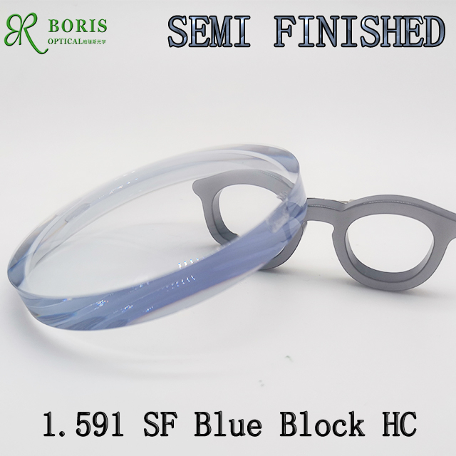 SF 1.591 Lentes de bloque azul Poly Monofocalización